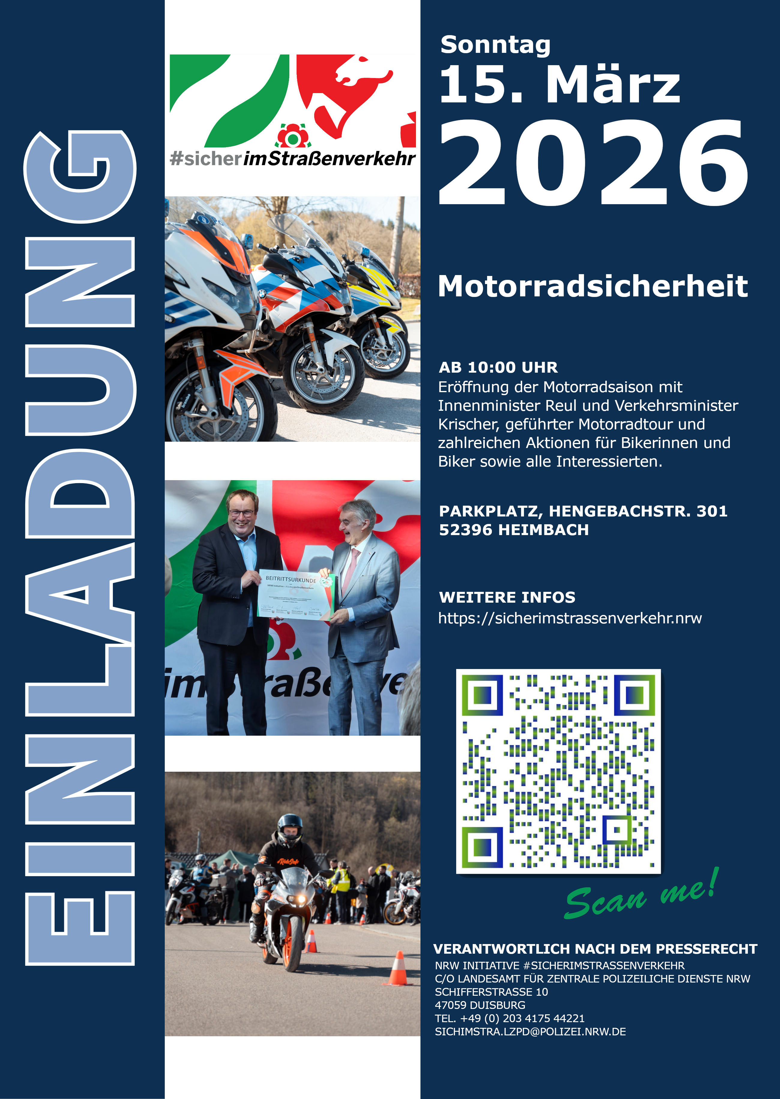 Einladung Motorradsicherheit 2026