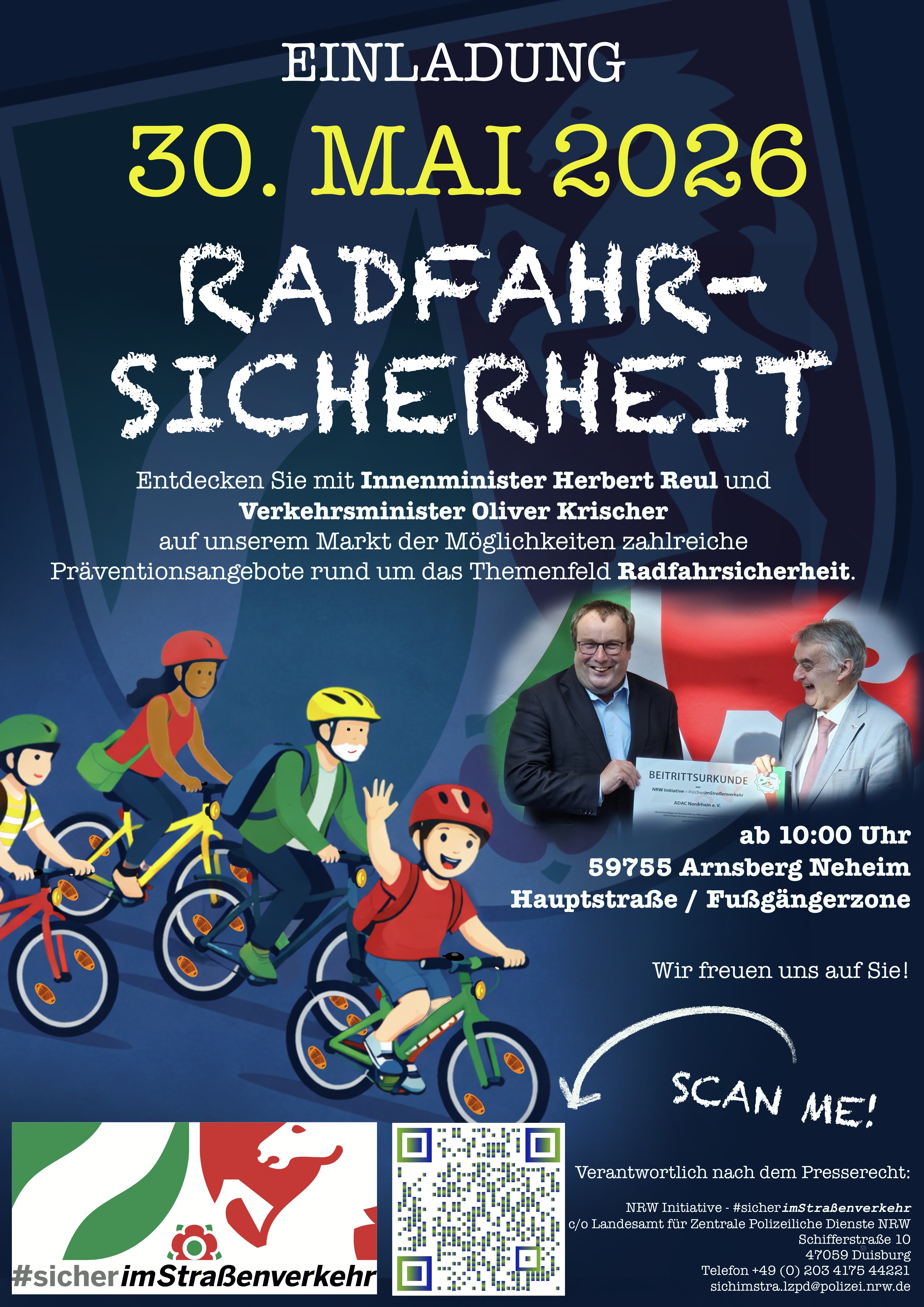 Radfahrsicherheit Arnsberg
