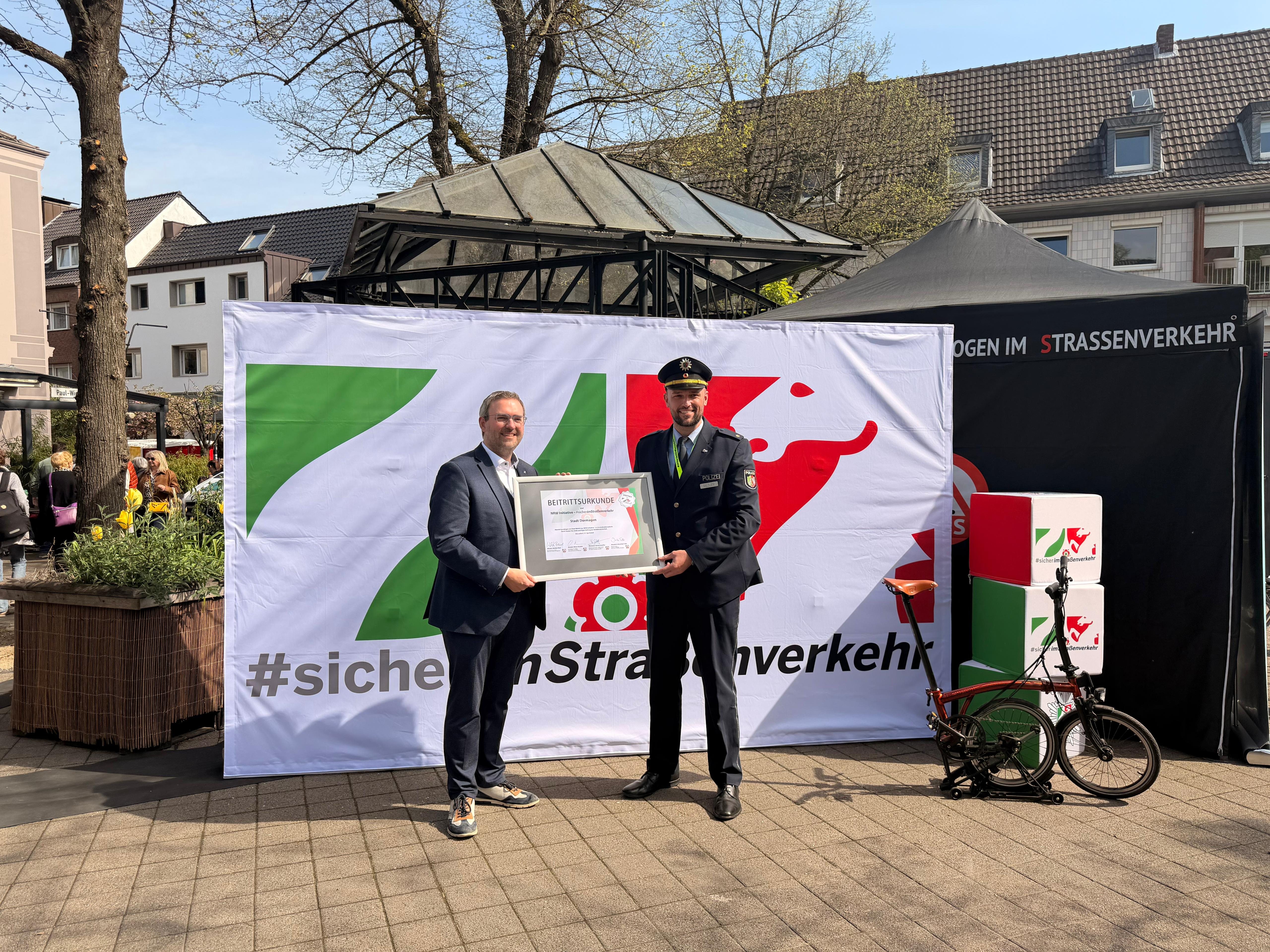 Der Beitritt der Stadt Dormagen