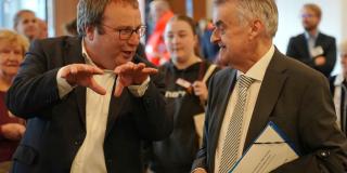 Minister im Austausch