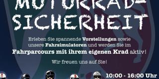 Plakat Motorradsicherheit 04/26